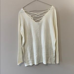 Lightweight Cream Sweater